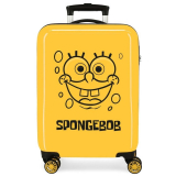Cestovní kufr ABS SpongeBob yellow 55 cm