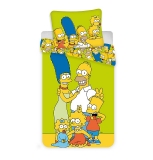 Povlečení Simpsons Family green 140/200