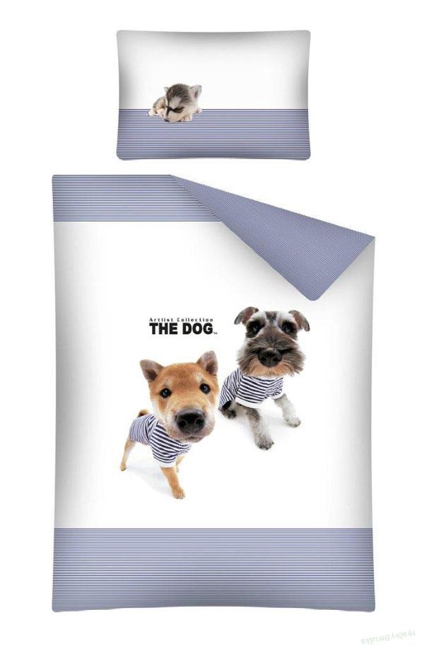 Povlečení do postýlky The Dog Námořníci modrá 100/135