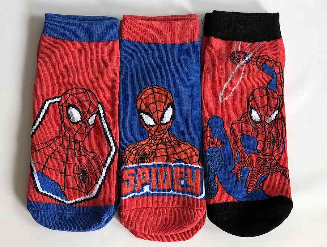Kotníčkové ponožky 3v1 Spiderman 35-37