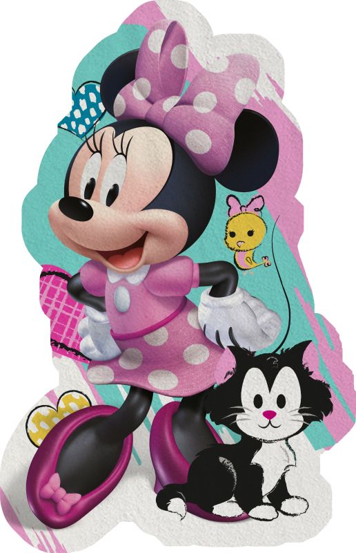 Tvarovaná osuška Minnie hearts micro 80/120