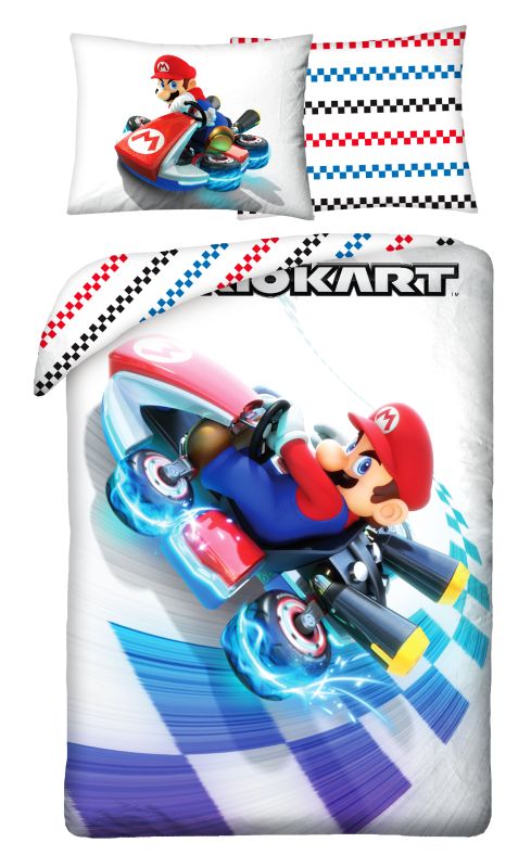 Povlečení Super Mario motokára 140/200