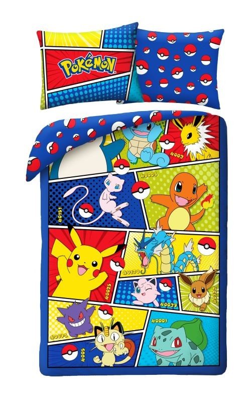 Povlečení Pokémon komiks 140/200