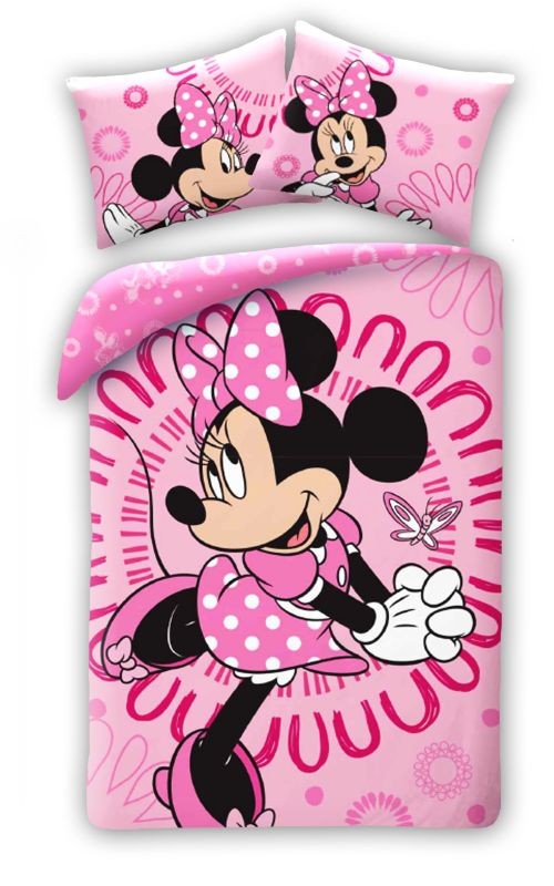 Povlečení Minnie pink 140/200