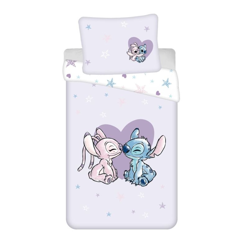 Povlečení Lilo and Stitch Heart 140/200