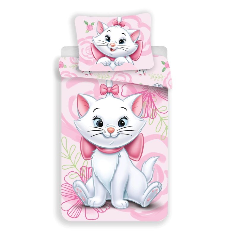 Povlečení Kočička Marie Pink 03 140/200