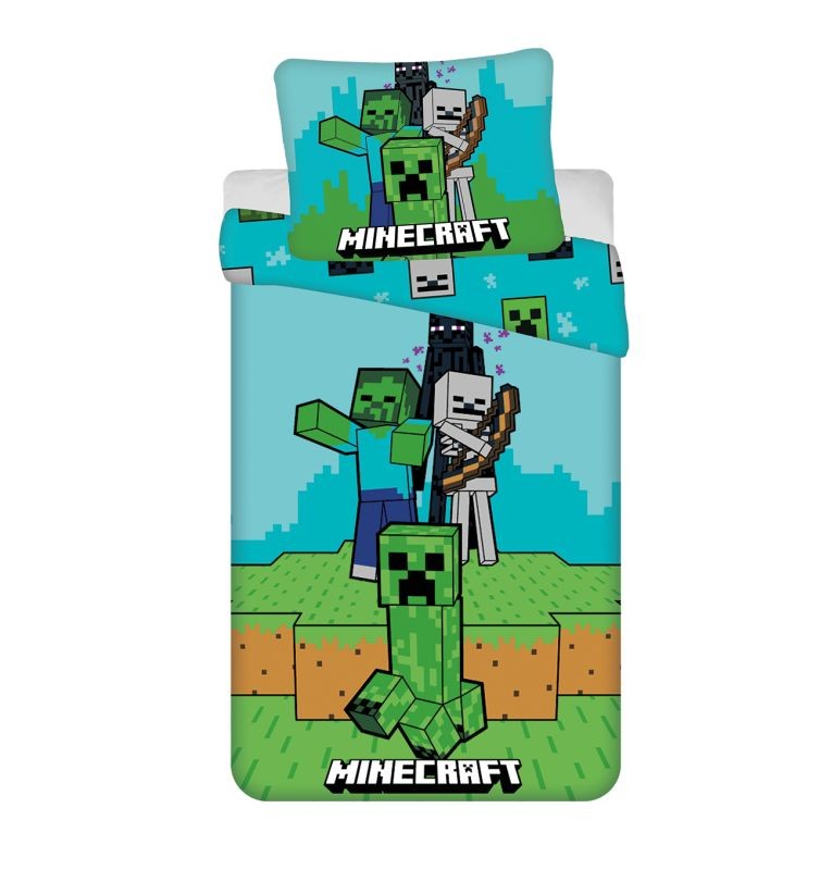 Povlečení Minecraft Mobs here 140/200