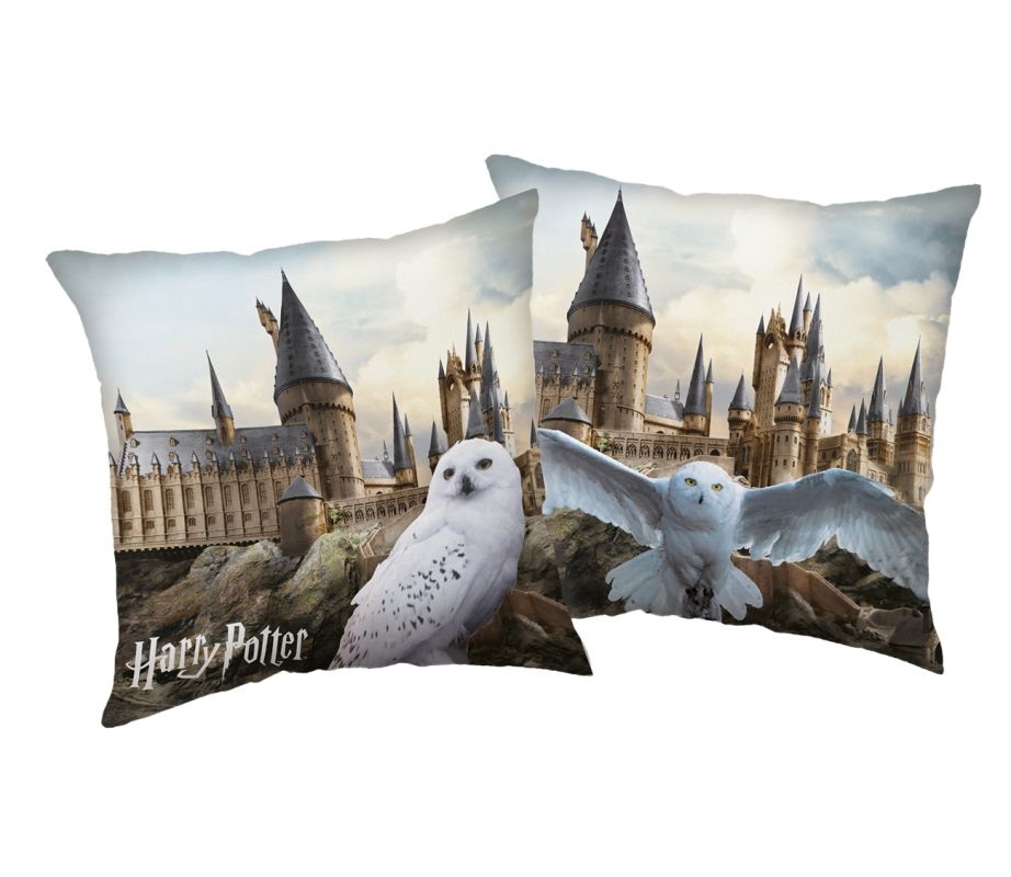 Polštářek Harry Potter Hedwig 02 40x40