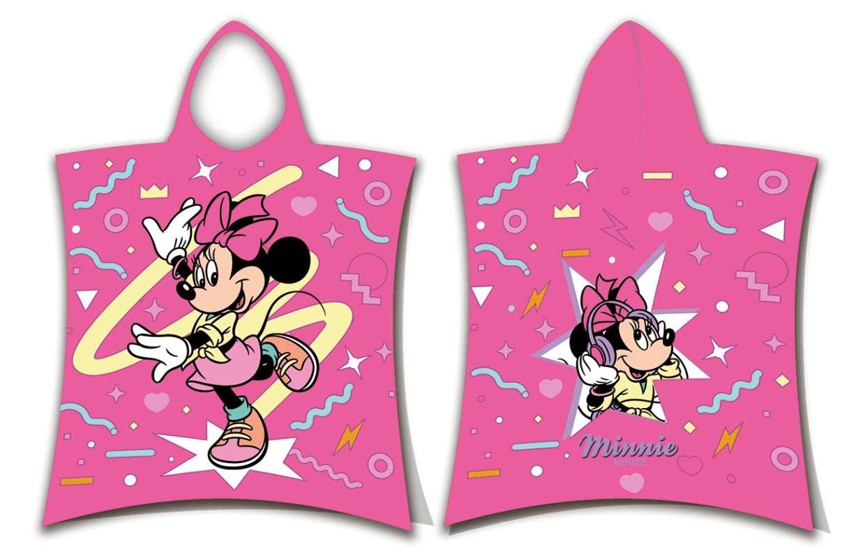 Pončo Minnie Sparkle 50x115