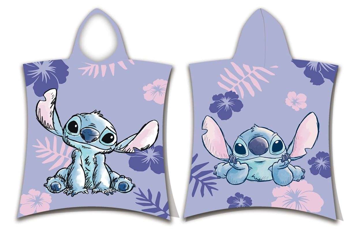 Pončo Lilo and Stitch 50x115