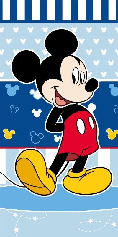 Osuška Mickey Blue 70/140