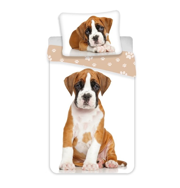 Povlečení Dog Brown 140/200