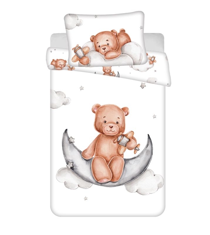 Povlečení do postýlky Medvídek Plane baby 100/135