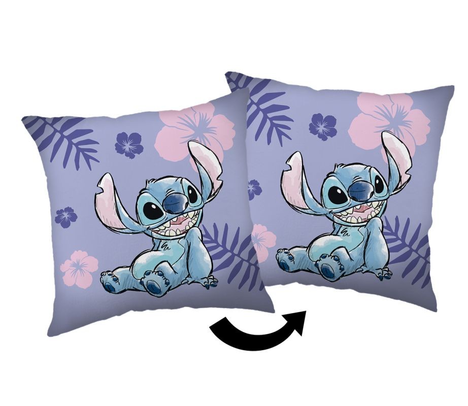 Mikroplyšový polštářek Lilo and Stitch 35x35