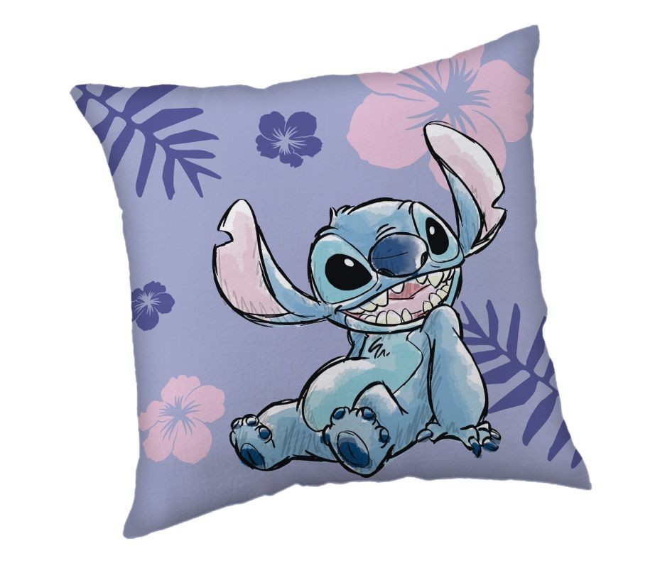 Mikroplyšový polštářek Lilo and Stitch 40x40