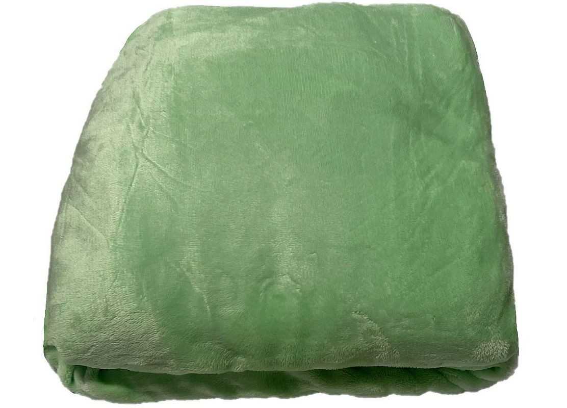 Prostěradlo 90/200 mikroplyš pastelově zelená