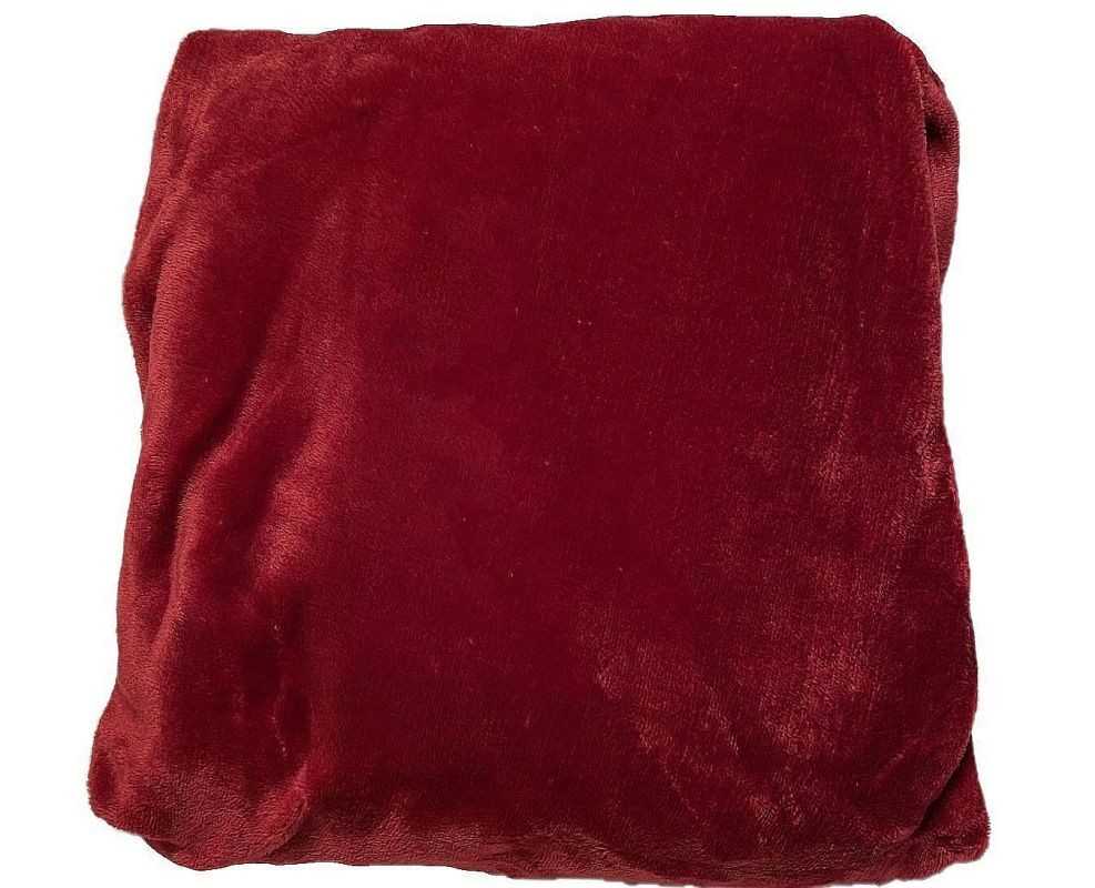 Prostěradlo 90/200 mikroplyš vínová