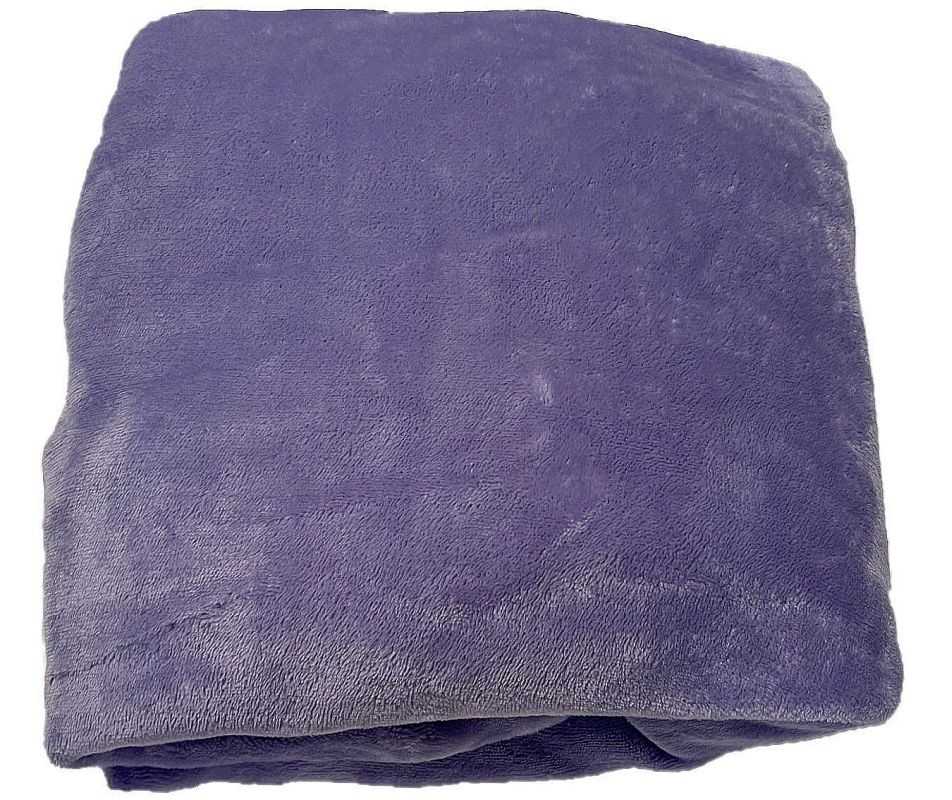 Prostěradlo 180/200 mikroplyš světle fialová