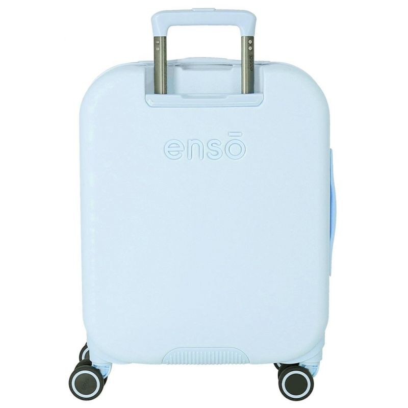 Sada cestovních kufrů ABS Enso Bonjour blue 55/70 cm