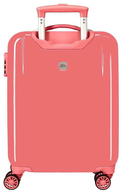 Cestovní kufr ABS Kočička Marie Coral 55 cm