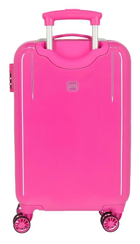 Cestovní kufr ABS Ledové Království Sparkle Fuchsia 55 cm