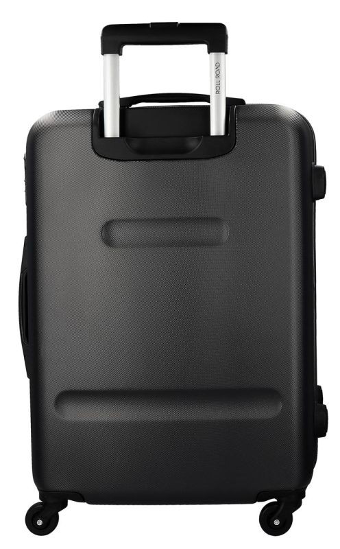 Cestovní kufr ABS Roll Road Flex Black 65 cm