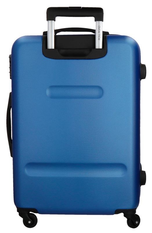 Cestovní kufr ABS Roll Road Flex Blue 65 cm