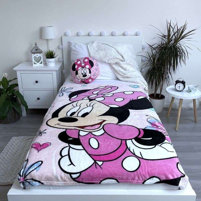 Deka mikroflanel Minnie Flowers 02 100/150