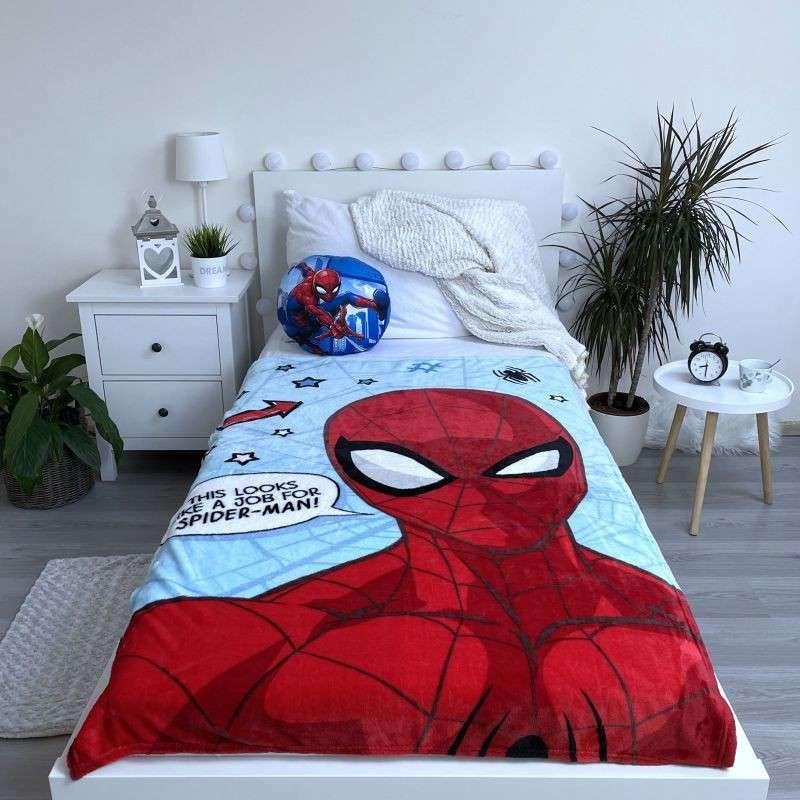 Deka mikroflanel Spiderman 100/150