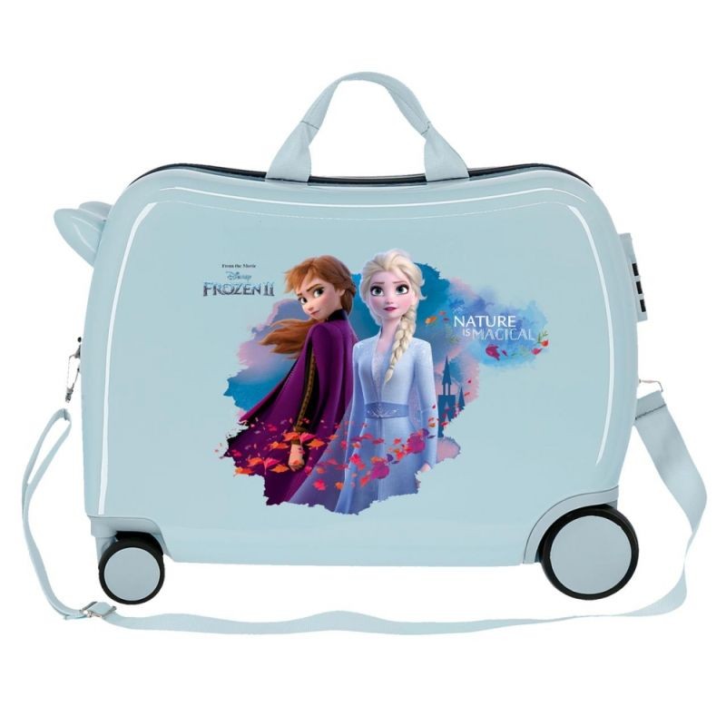Dětský kufřík na kolečkách Ledové Království Nature is magical MAXI