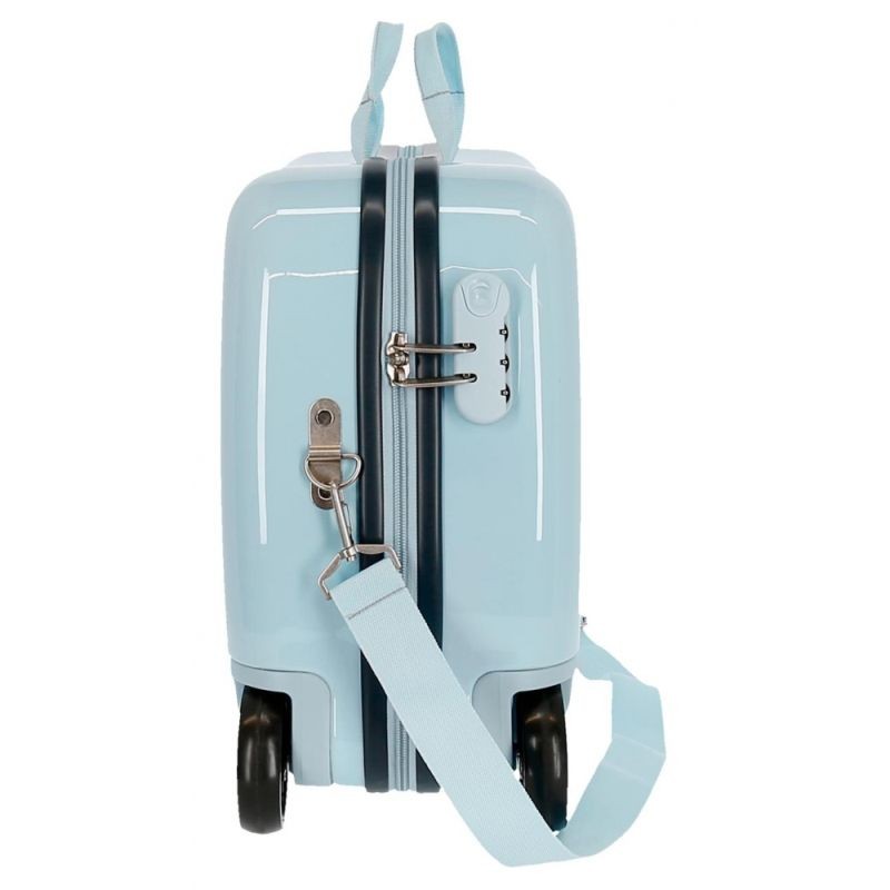 Dětský kufřík na kolečkách Minnie Enjoy Blue MAXI
