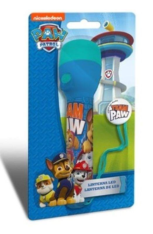 Dětská LED svítilna, baterka Paw Patrol Team