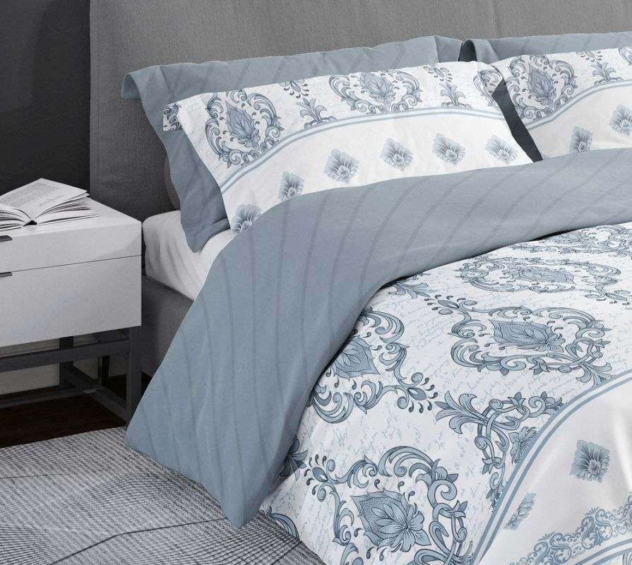 Francouzské povlečení bavlněný satén Ornamenty 220/200