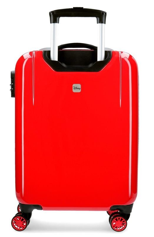 Cestovní kufr ABS Minnie Around the World Paris Red 55 cm
