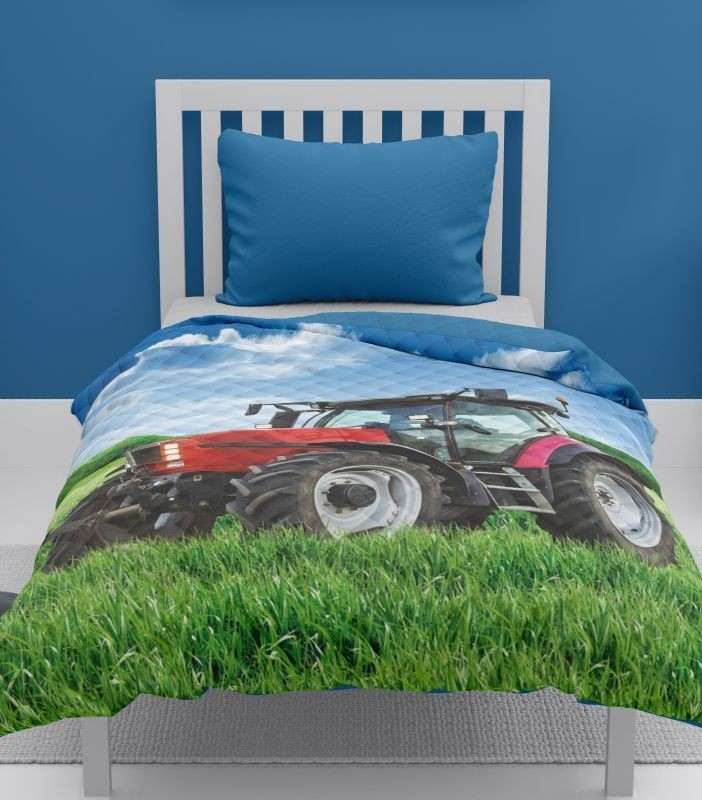 Přehoz na postel Traktor 170/210