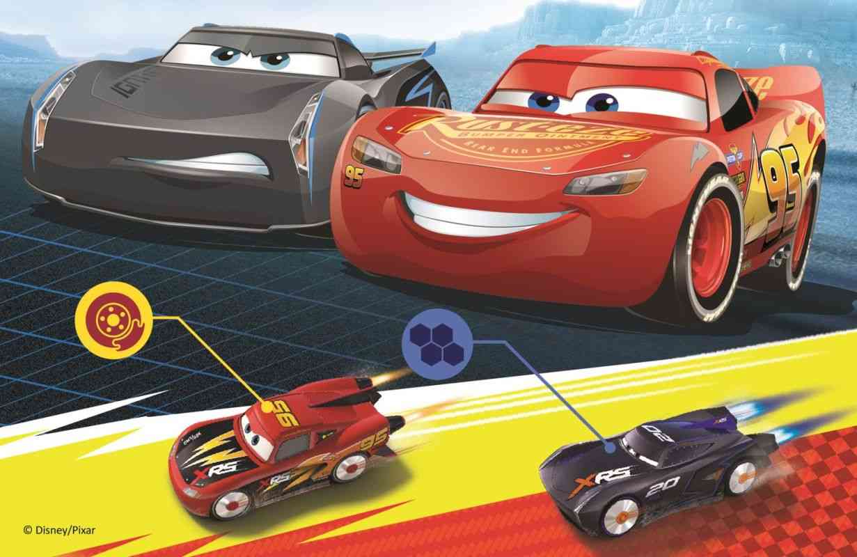 Puzzle Cars Blesk McQueen a Jackson Storm 54 dílků