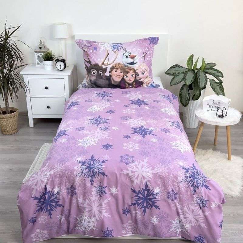 Povlečení Ledové Království Purple 05 140x200