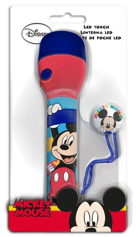 Dětská LED svítilna - baterka Mickey