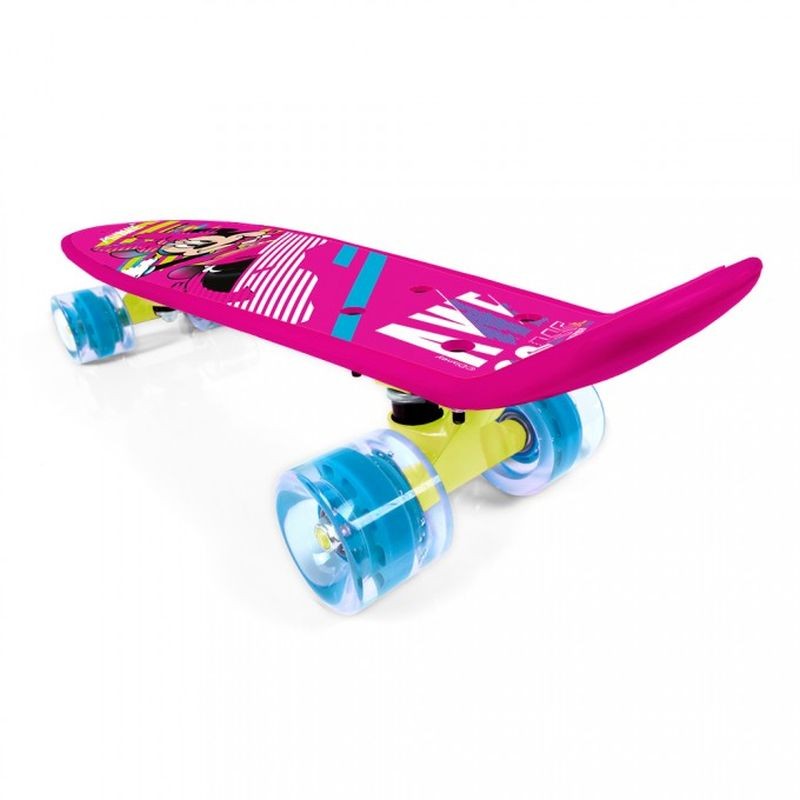Skateboard fishboard Minnie pink