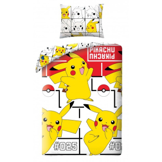 Povlečení Pokémon Pikachu Happy 140/200