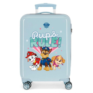 Cestovní kufr ABS Paw Patrol Pups rule 55 cm