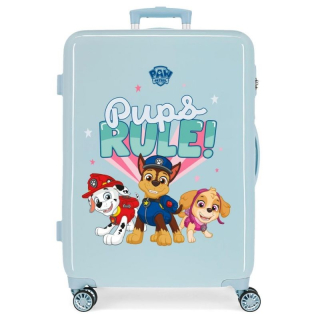Cestovní kufr ABS Paw Patrol Pups rule 68 cm