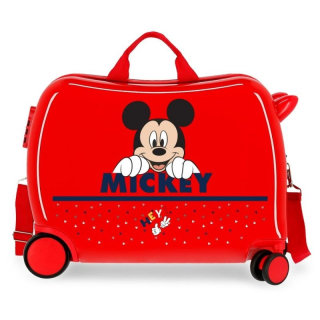 Dětský kufřík na kolečkách Mickey Happy MAXI