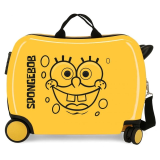 Dětský kufřík na kolečkách SpongeBob yellow MAXI