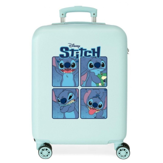 Cestovní kufr ABS Lilo and Stitch Moods 55 cm