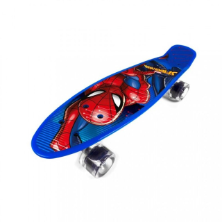 Skateboard fishboard Spiderman