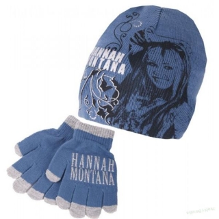 Čepice a rukavice Hannah Montana
