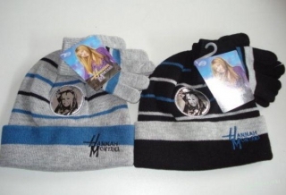 Čepice a rukavice Hannah Montana 