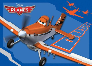 Dětský koberec Disney Planes Dusty 95/133