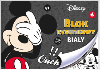 Blok na kreslení s omalovánkami Mickey